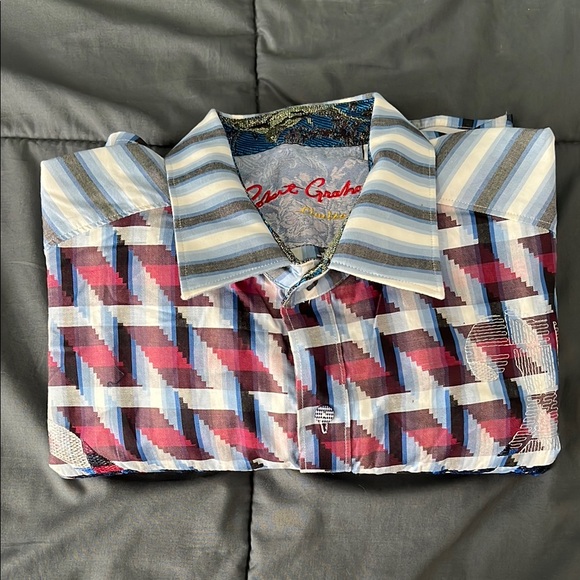 Robert Graham Other - Robert Graham Limited Edition Steejo Sport Shirt Size Large